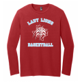 Unisex Red Lady Lions Basketball LS
