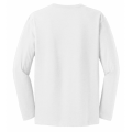 Unisex White Volleyball LS