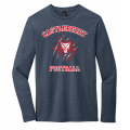 Unisex Navy Football LS