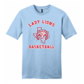 Men's Light Blue Lady Lions Basketball Tee