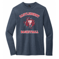 Unisex Navy Basketball LS