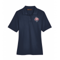 Women's Navy Harriton Polo