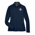 Women's Navy Softshell Jacket