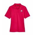 Women's Red Harriton Polo