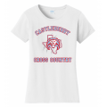 Women's White CC Tee