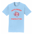 Men's Light Blue Powerlifting Tee