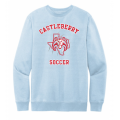 Unisex Light Blue Soccer Sweatshirt
