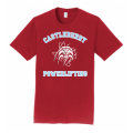 Men's Red Powerlifting Tee