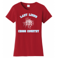 Women's Red Lady Lions CC Tee