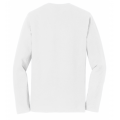 Unisex White Cheer LS