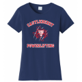 Women's Navy Powerlifting Tee