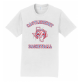 Men's White Basketball Tee