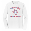 Unisex White Powerlifting LS