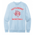 Unisex Light Blue Basketball Sweatshirt