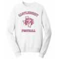 Unisex White Football Sweatshirt