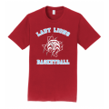 Men's Red Lady Lions Basketball Tee