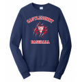 Unisex Navy Baseball Sweatshirt