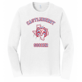 Unisex White Soccer LS
