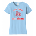 Women's Light Blue Lady Lions CC Tee