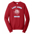 Unisex Red Lady Lions Soccer Sweatshirt