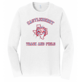 Unisex White T&F LS