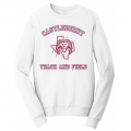 Unisex White T&F Sweatshirt