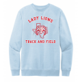 Unisex Light Blue Lady Lions T&F Sweatshirt