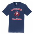 Men's Navy Volleyball Tee