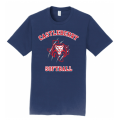 Men's Navy Softball Tee