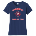 Women's Navy T&F Tee