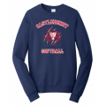 Unisex Navy Softball Sweatshirt