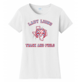 Women's White Lady Lions T&F Tee