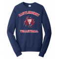 Unisex Navy Volleyball Sweatshirt