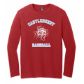 Unisex Red Baseball LS