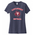 Women's Navy Softball Tee