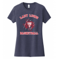 Women's Navy Lady Lions Basketball Tee