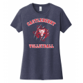 Women's Navy Volleyball Tee