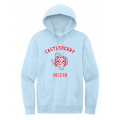 Unisex Light Blue Soccer Hoodie