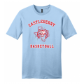 Men's Light Blue Basketball Tee