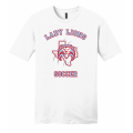 Men's White Lady Lions Soccer Tee