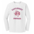 Unisex White Football LS
