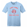 Men's Light Blue Lady Lions T&F Tee