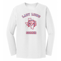 Unisex White Lady Lions Soccer LS