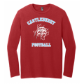 Unisex Red Football LS