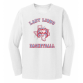Unisex White Lady Lions Basketball LS