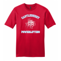 Men's Red Powerlifting Tee