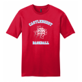 Men's Baseball Red Tee