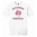Women's White Basketball Tee
