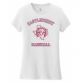 Women's Baseball White Tee