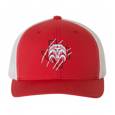 Castleberry Red/White Trucker